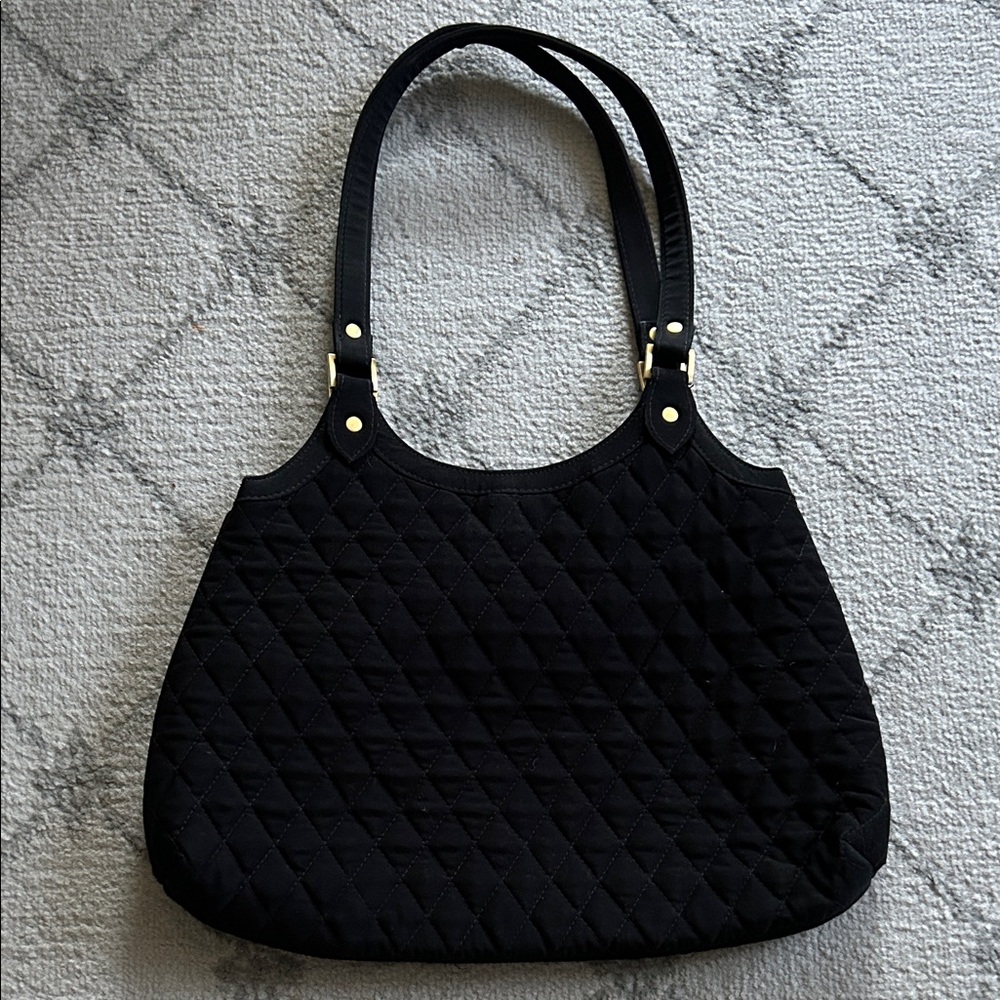 Vera Bradley Black Quilted Women's Bag